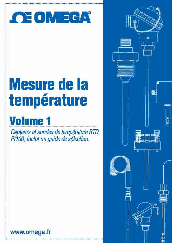 [PDF] Mesure de la température