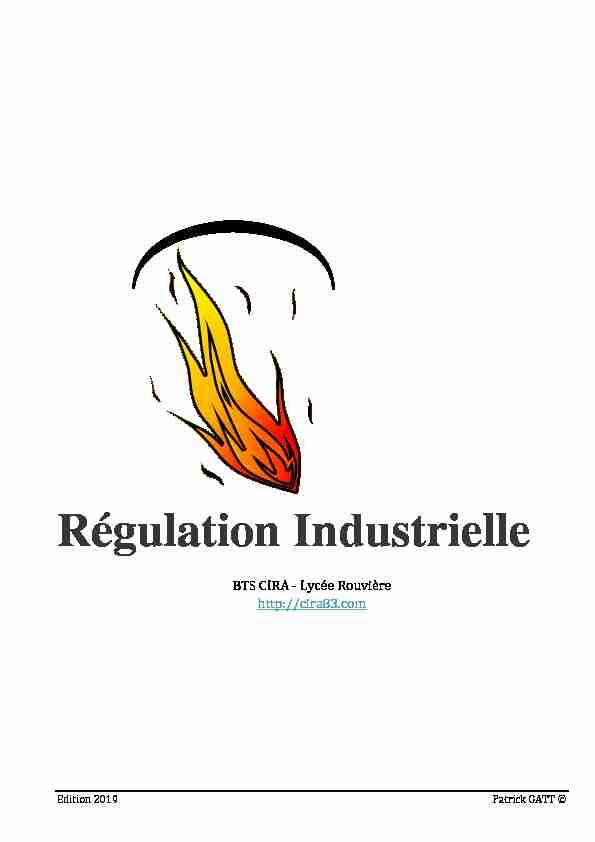Régulation Industrielle
