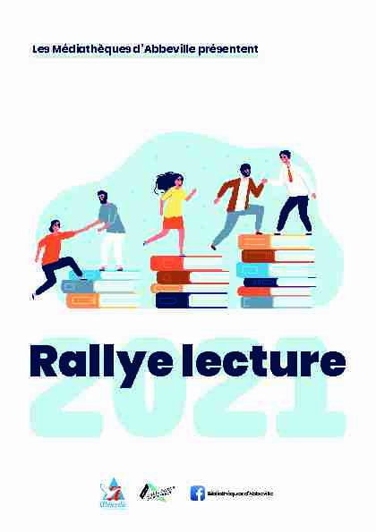 2021 - Rallye lecture