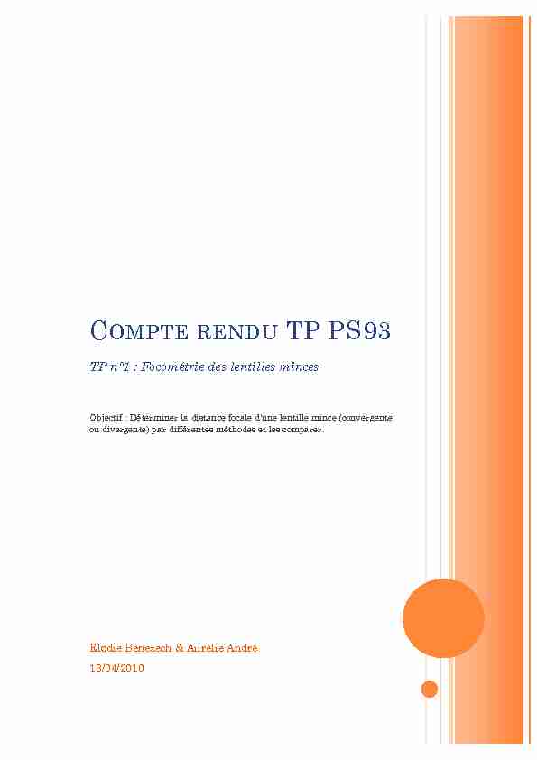 [PDF] Compte rendu TP PS93 - Free
