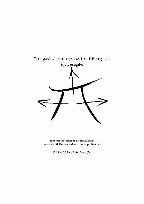 [PDF] Petit guide de management lean à lusage des équipes agiles