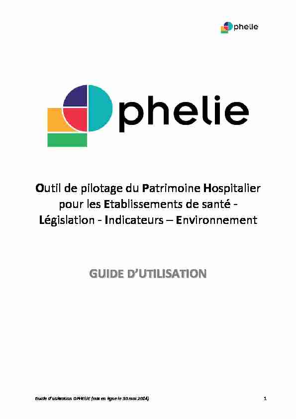 [PDF] Guide Ophélie_en ligne le 30 mai 2014 - Ministère des Solidarités et