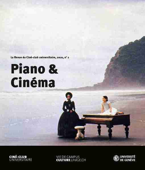 Piano & Cinéma
