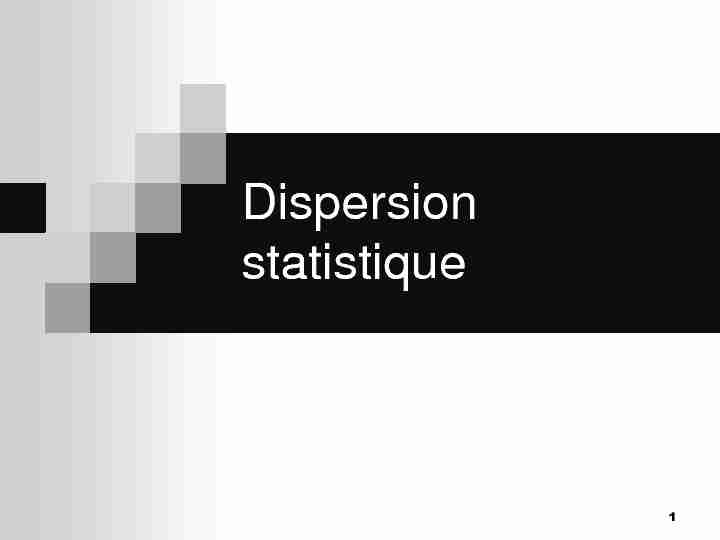 Dispersion statistique - webwww03 - poseidonheig-vdch