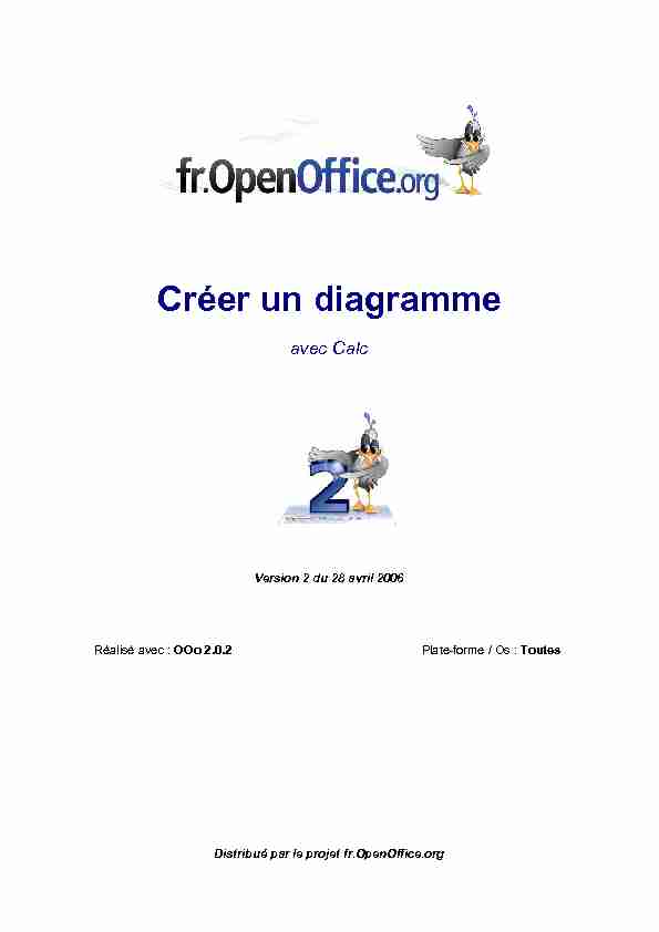 Créer un diagramme en V2 - OpenOfficeorg