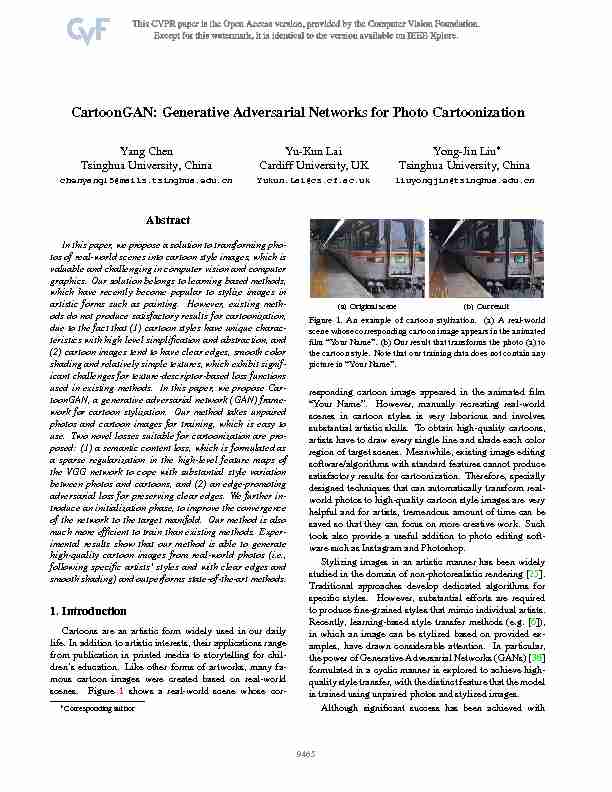 [PDF] Generative Adversarial Networks for Photo  - CVF Open Access