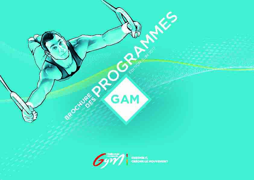programmes - gam