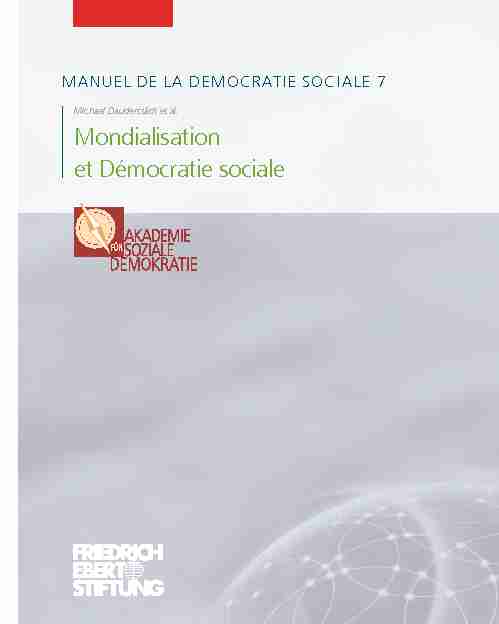 [PDF] Mondialisation et Démocratie sociale
