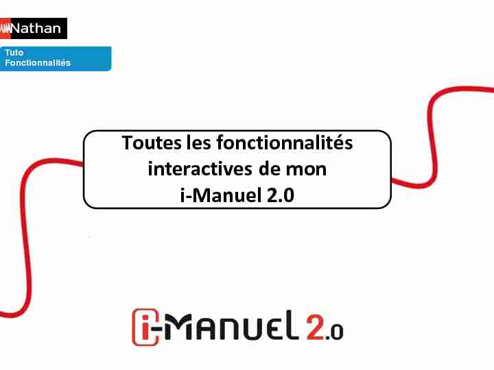 [PDF] Toutes les fonctionnalités interactives de mon i-Manuel 20 - CNS