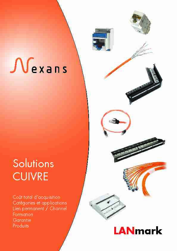 Solutions CUIVRE