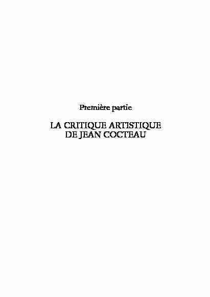 Jean Cocteau: le poète face aux arts plastiques