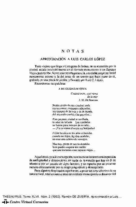 [PDF] Aproximación a Luis Carlos López - Centro Virtual Cervantes