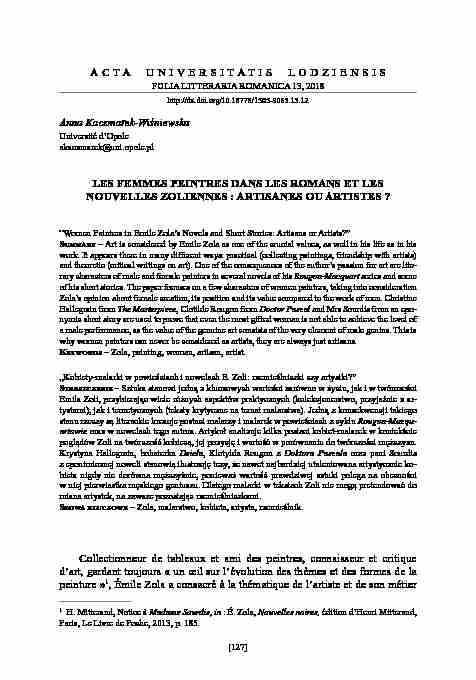 [PDF] ACTA UNIVERSITATIS LODZIENSIS Anna Kaczmarek  - CEJSH