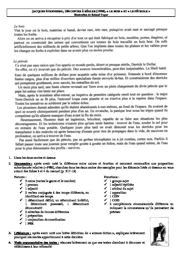 [PDF] jacques sternberg 188 contes à régler (1998) - WordPresscom