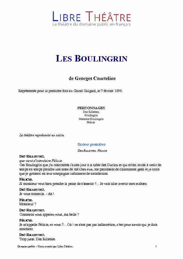 [PDF] Les Boulingrin - Libre Théâtre