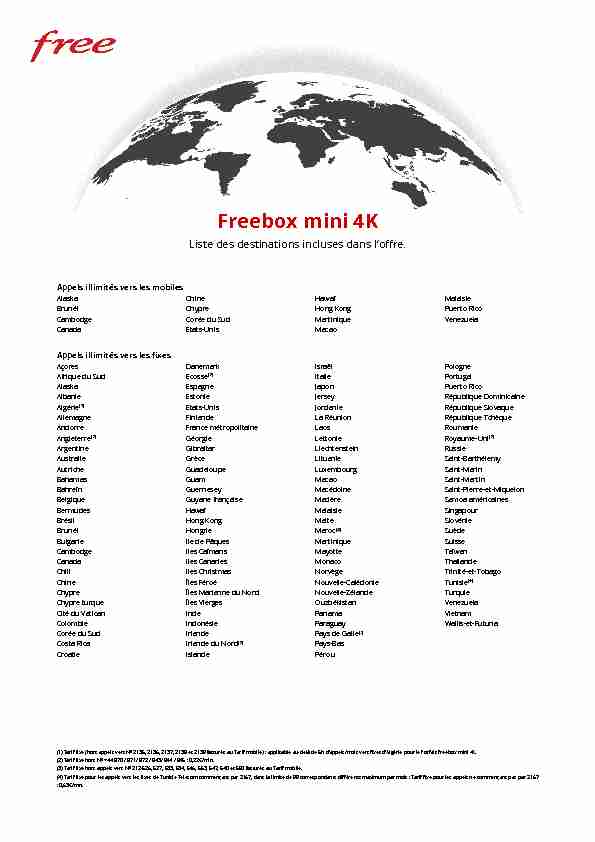 [PDF] Freebox mini 4K