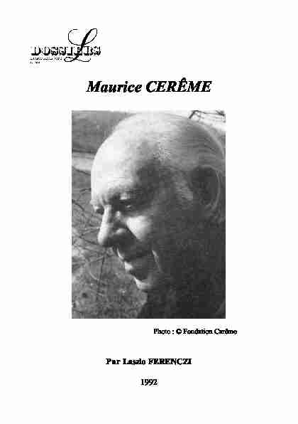 [PDF] CARÊME Maurice - Service du Livre Luxembourgeois