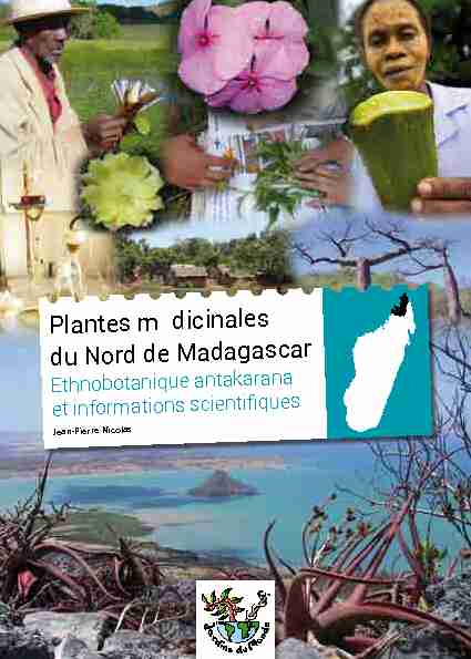 [PDF] Plantes médicinales du Nord de Madagascar