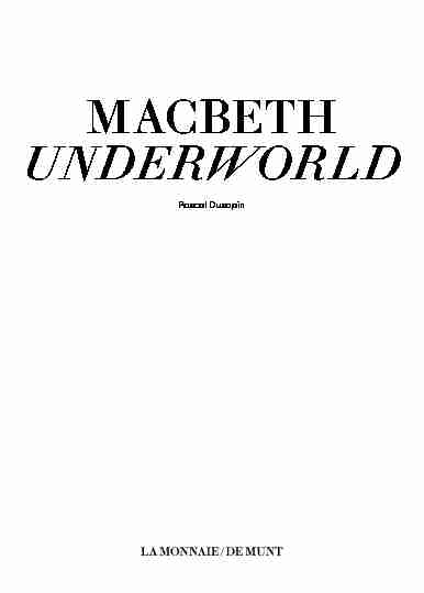 MACBETH UNDERWORLD