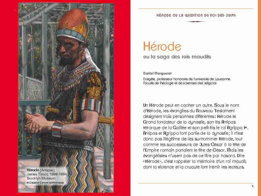 [PDF] Hérode, Le roi des Juifs
