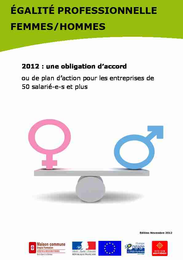 [PDF] ÉGALITÉ PROFESSIONNELLE FEMMES/HOMMES - gersgouvfr