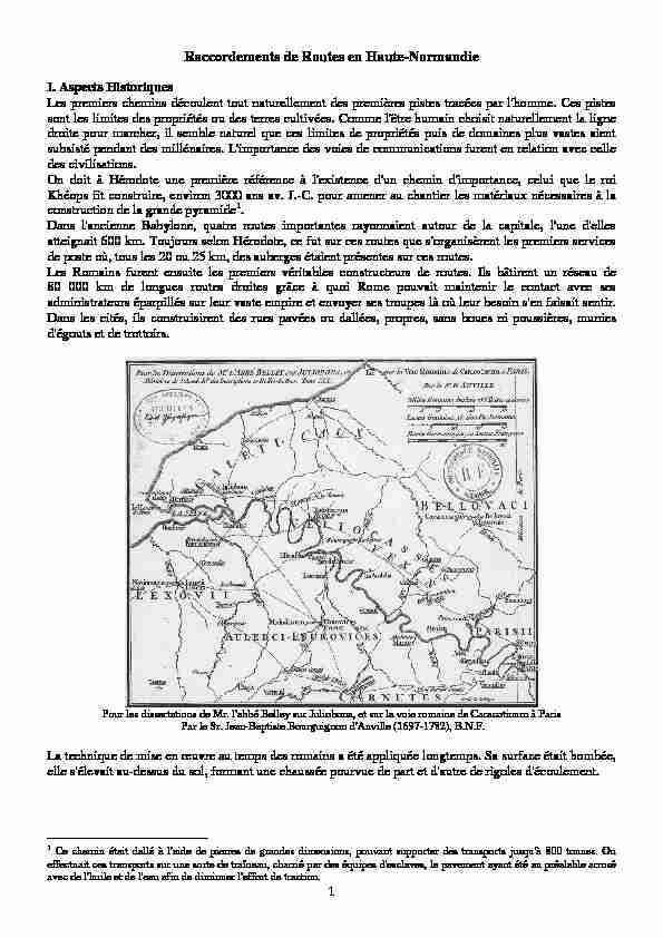 [PDF] Raccordements de Routes en Haute-Normandie - lycee - Free