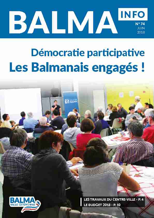 [PDF] Les Balmanais engagés  - Mairie de Balma