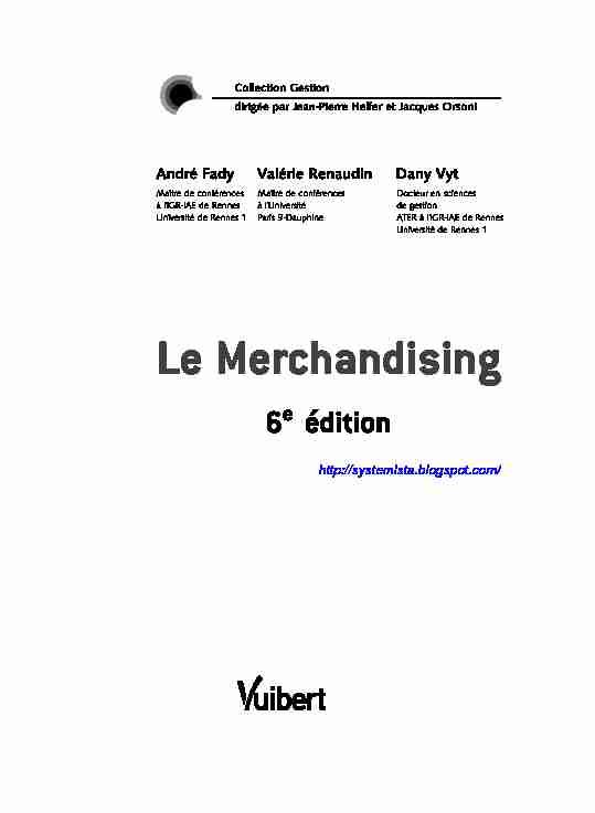 Le Merchandising