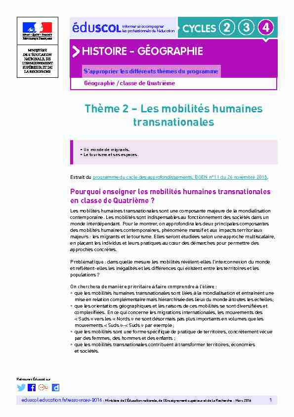 [PDF] Les mobilités humaines transnationales - mediaeduscoleducationfr
