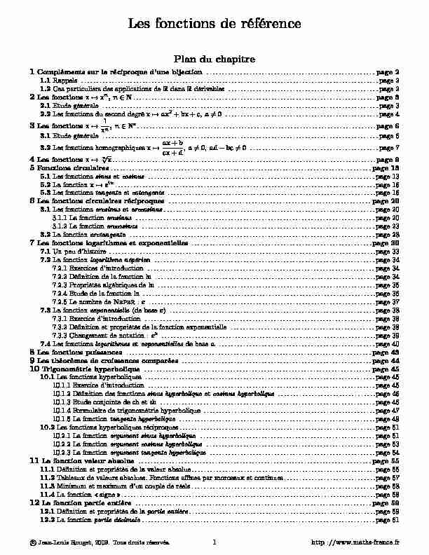 [PDF] Les fonctions de référence