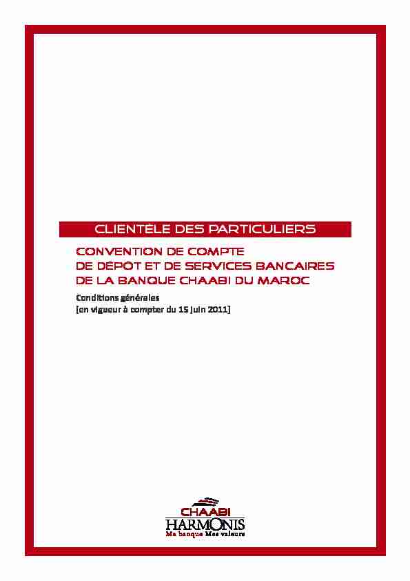 [PDF] Banque-Chaabi_Convention-de-compte_FI_Harmonis_2011pdf