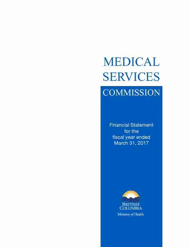 UNAUDITED SCHEDULE OF PAYMENTS BY THE MEDICAL