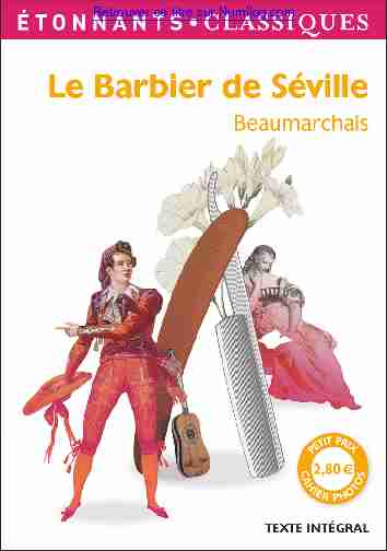 [PDF] Le Barbier de Séville - Numilog