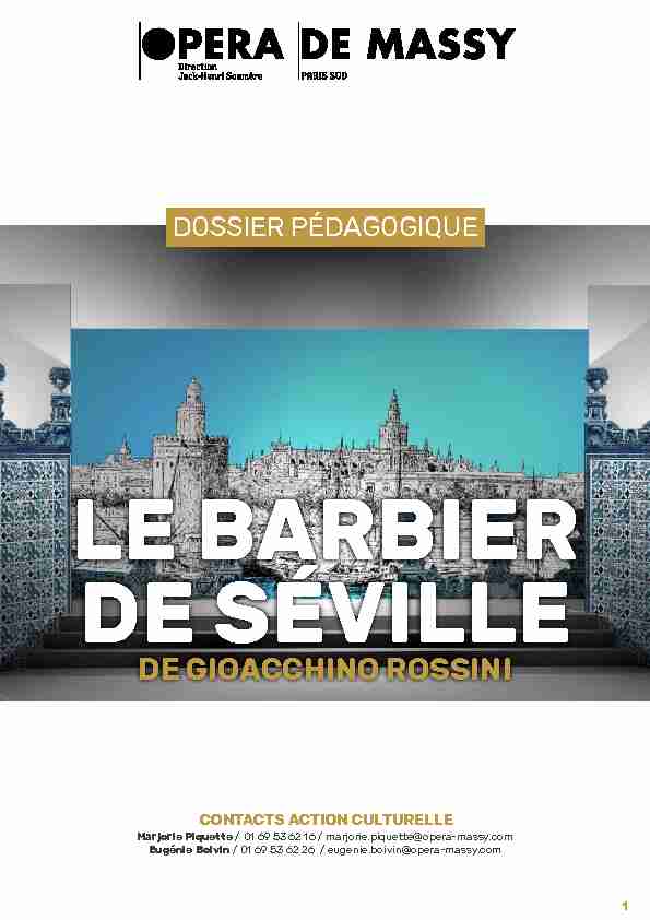 [PDF] dpeda-le-barbier-de-seville-2018pdf - Opéra de Massy