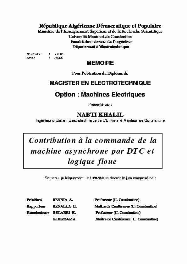 [PDF] modélisation de la machine asynchrone