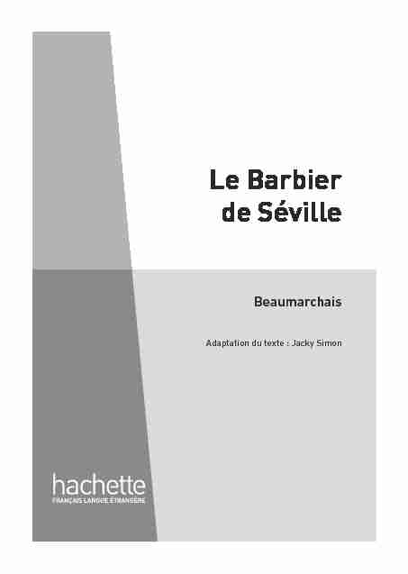 [PDF] Le Barbier de Séville
