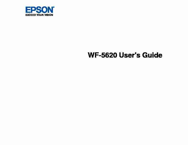 Users Guide - WF-5620