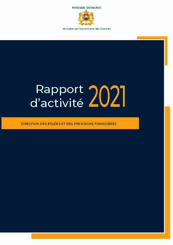 Rapport dactivité 2021