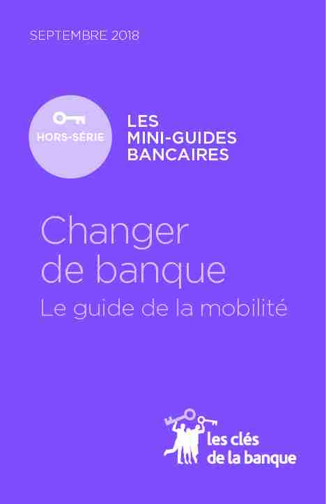 Changer de banque : le guide de la mobilité