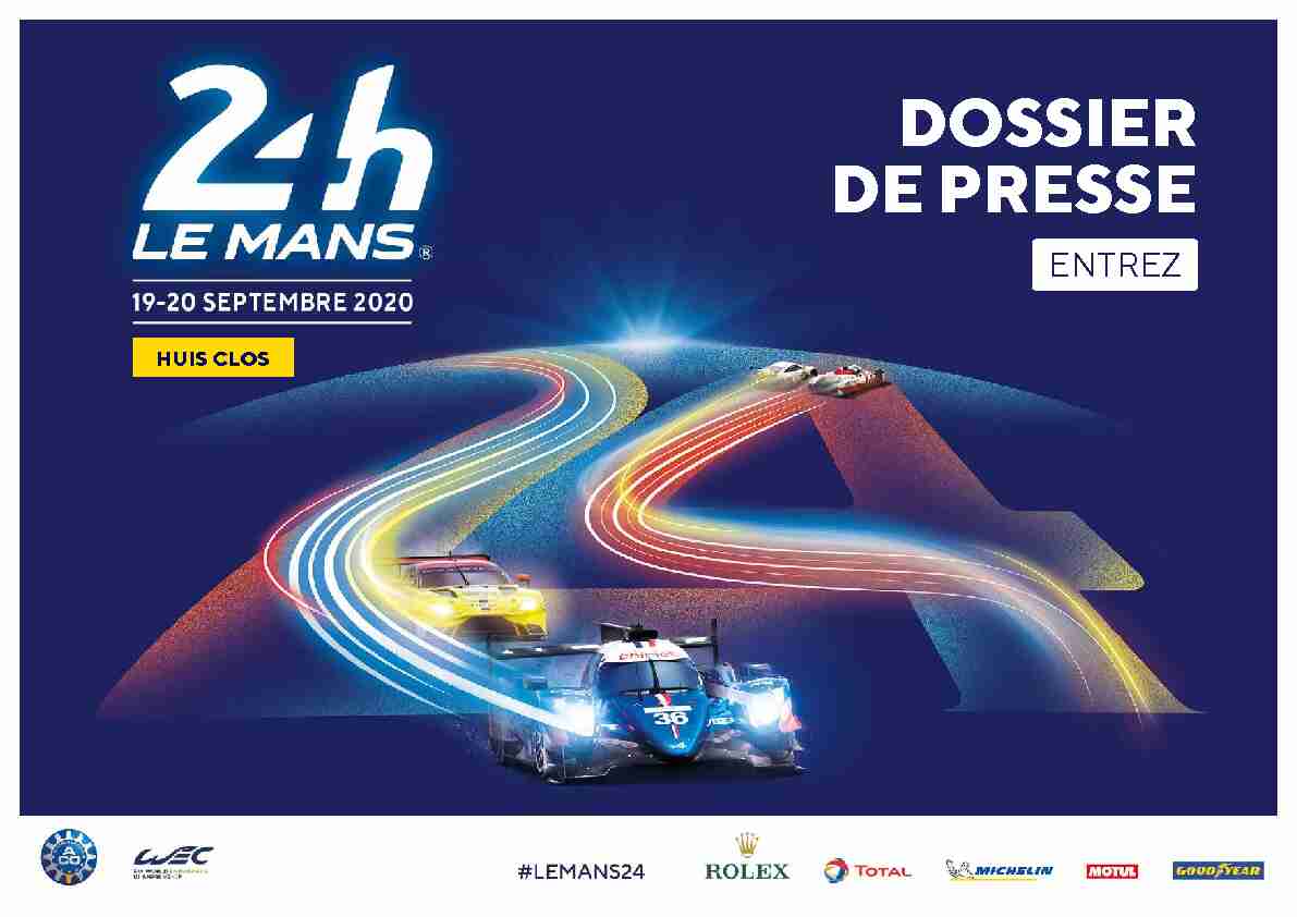 dossier-presse.pdf - 24 Heures du Mans 2020