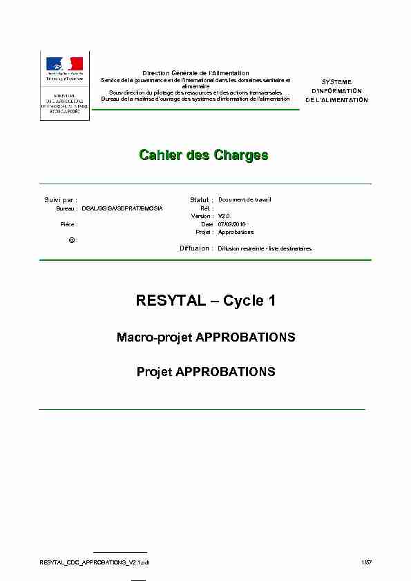 RESYTAL – Cycle 1