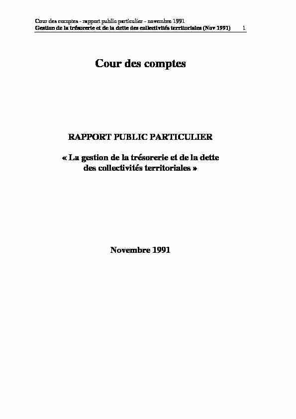 [PDF] Download PDF, 697 Ko - Cour des comptes