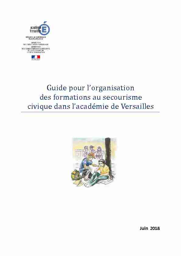 [PDF] Guide pour lorganisation des formations au  - versaillesfr
