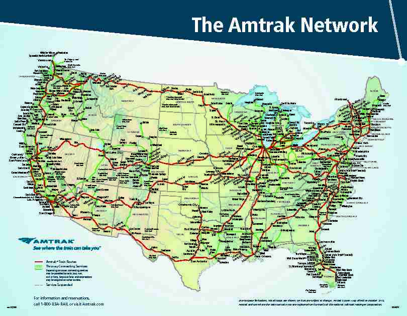 The Amtrak Network