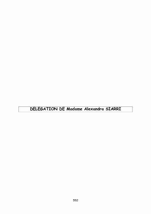 [PDF] DELEGATION DE Madame Alexandra SIARRI - Bordeauxfr