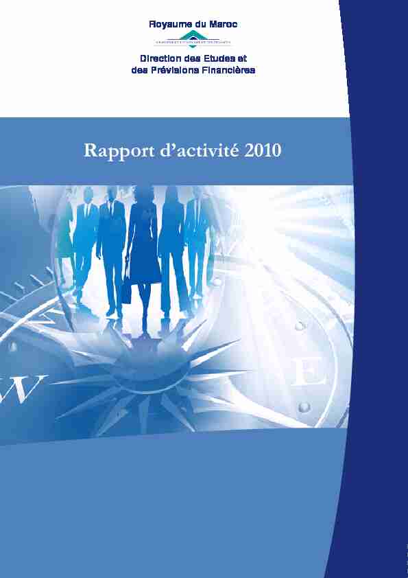[PDF] Rapport dactivité 2010
