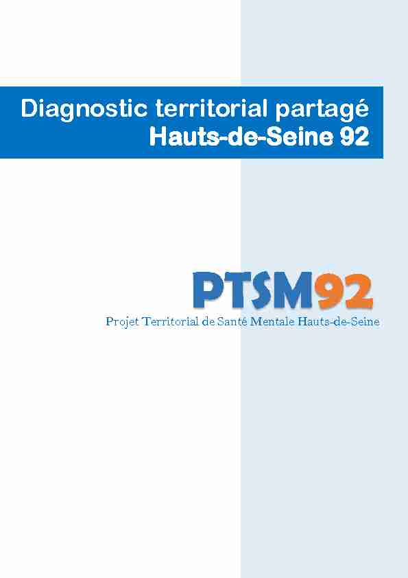 Diagnostic territorial partagé Hauts-de-Seine 92