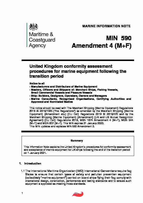 MIN 590 Amendment 4 (M F)