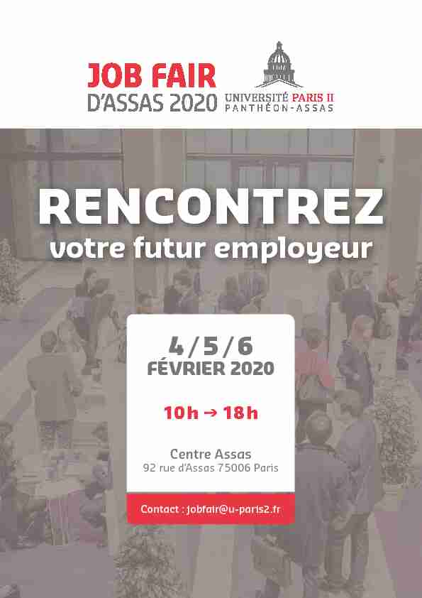 Job Fair dAssas 2020