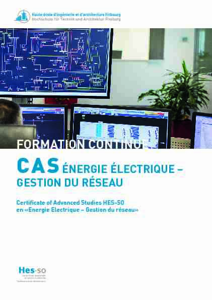 [PDF] FORMATION CONTINUE - Swissgrid